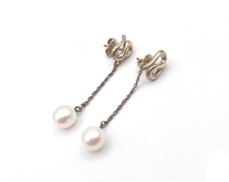 ティファニー買取 パール ドロップ ピアス