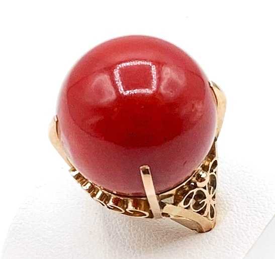 宝石買取 K18サンゴリング