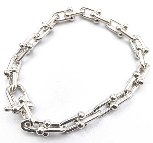 ティファニー買取　ハードウェアスモールリンクブレスレット　SV925