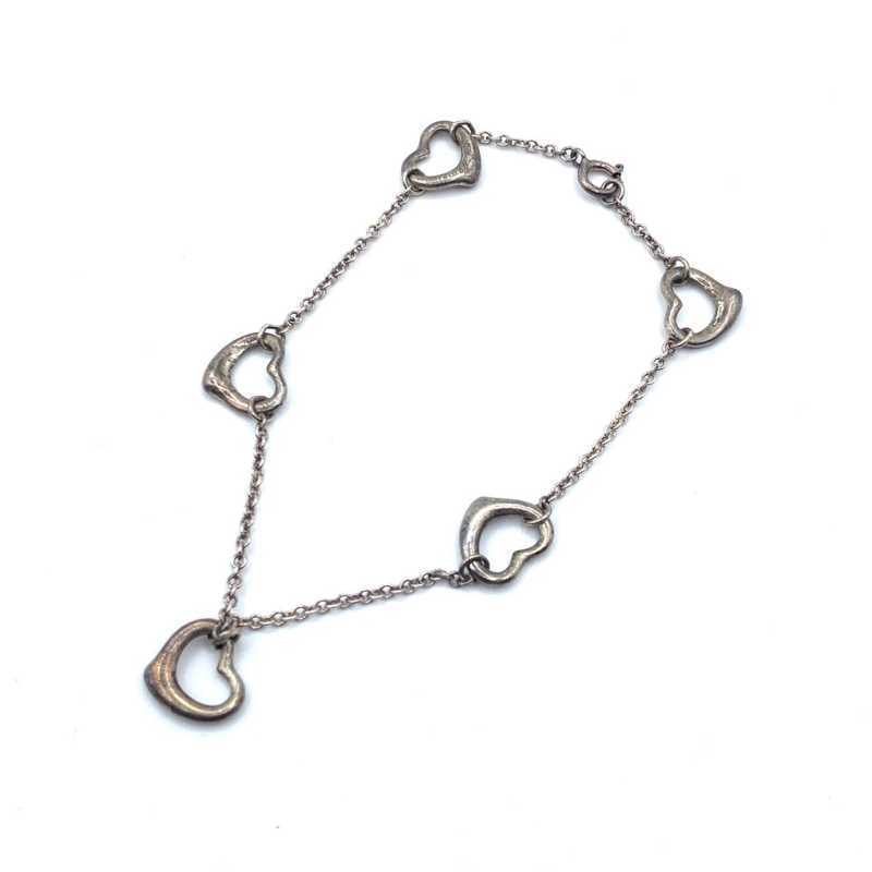 ティファニー買取 オープンハートブレスレット SV925