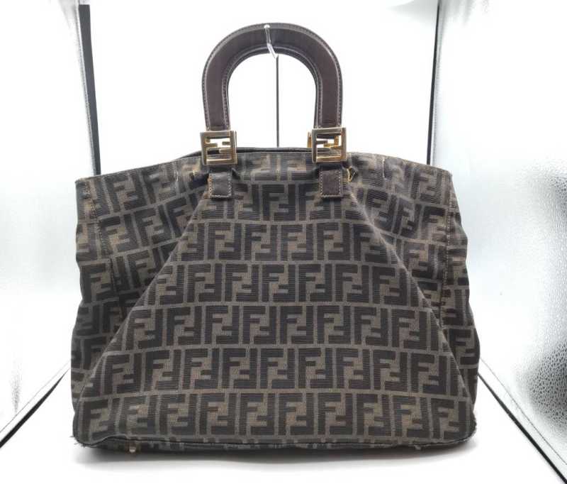 フェンディ　買取　ズッカ柄 ハンドバッグ