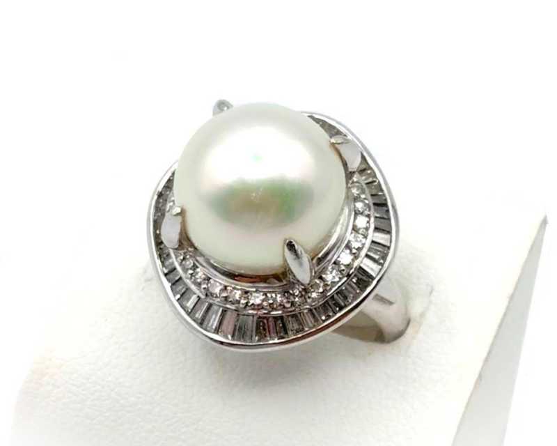 ジュエリー買取 パールダイヤモンドリング