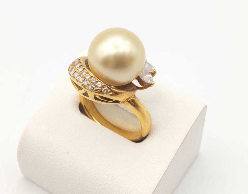 K18リング 買取 パール