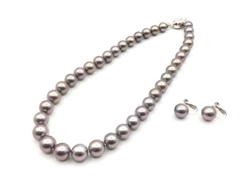 宝石買取 ブラックパール ネックレス