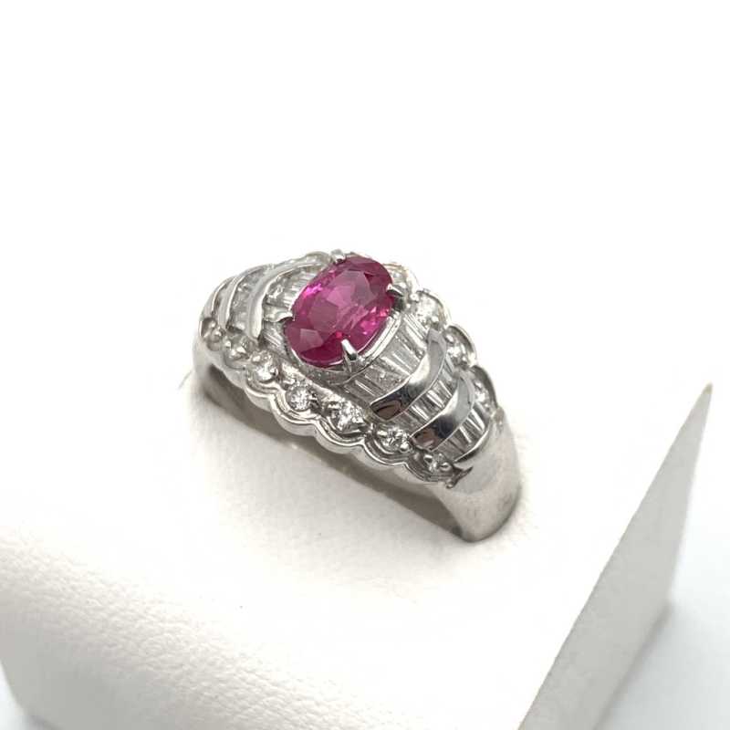 宝石買取 プラチナリング ルビー