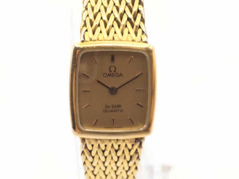 オメガ　買取　デヴィル レディースクォーツ時計