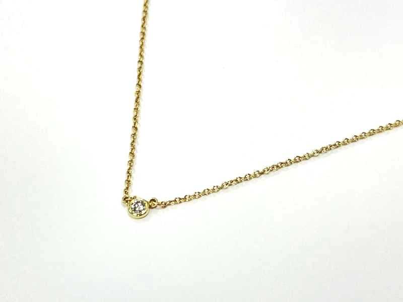 ティファニー買取 バイザヤードネックレス YG