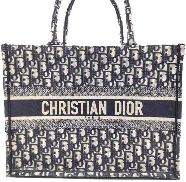 クリスチャンディオール買取　ブックトートミディアム　オブリーク