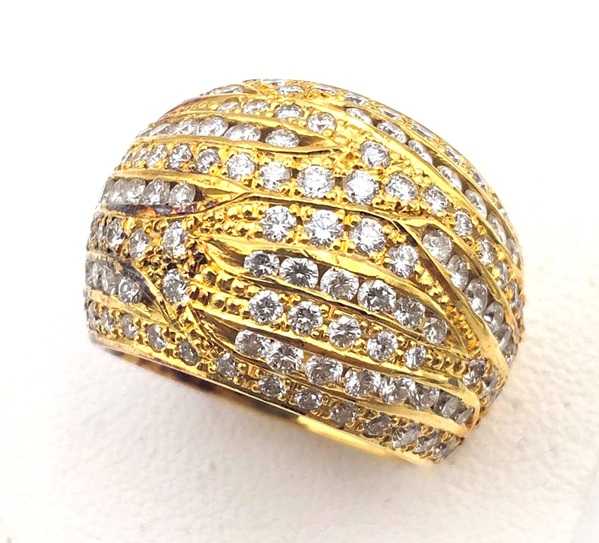 宝石買取　K18ダイヤモンドリング