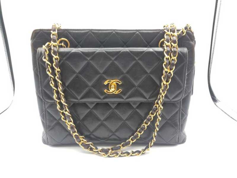 シャネル　買取　マトラッセ チェーントートバッグ
