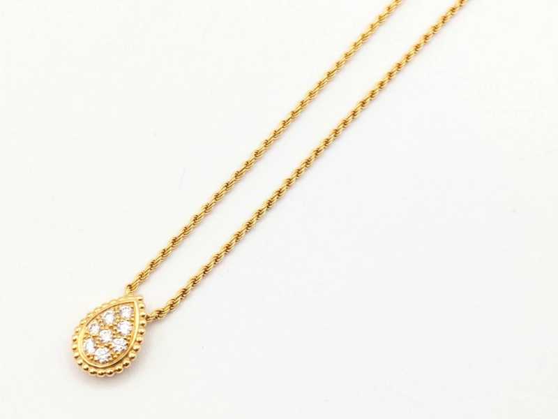 ブシュロン　買取　セルパンポエム　ダイヤネックレス