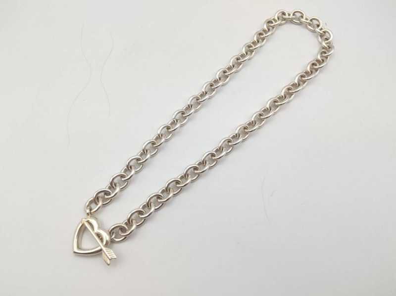 ティファニー　買取　ハート＆アロー ネックレス　SV925