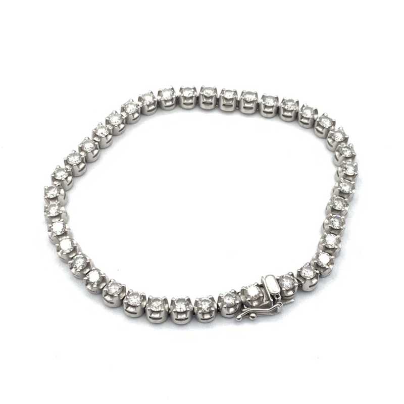 プラチナ買取 ダイヤブレスレット Pt850 5ct