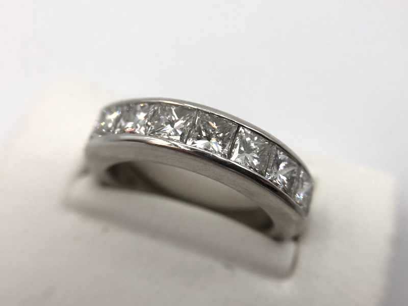 ダイヤモンド買取 一文字リング