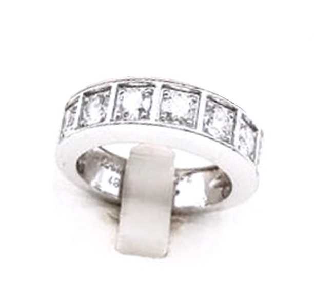 カルティエ買取　テクトニックダイヤモンドリング　750