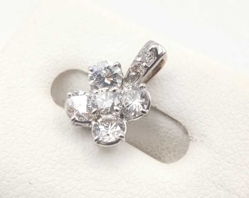 PT900トップ　買取　ダイヤモンド