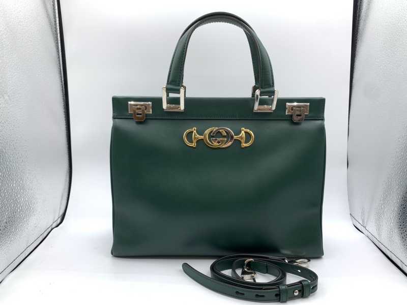 グッチ買取 ズゥミミディアムトップハンドルバッグ 564714