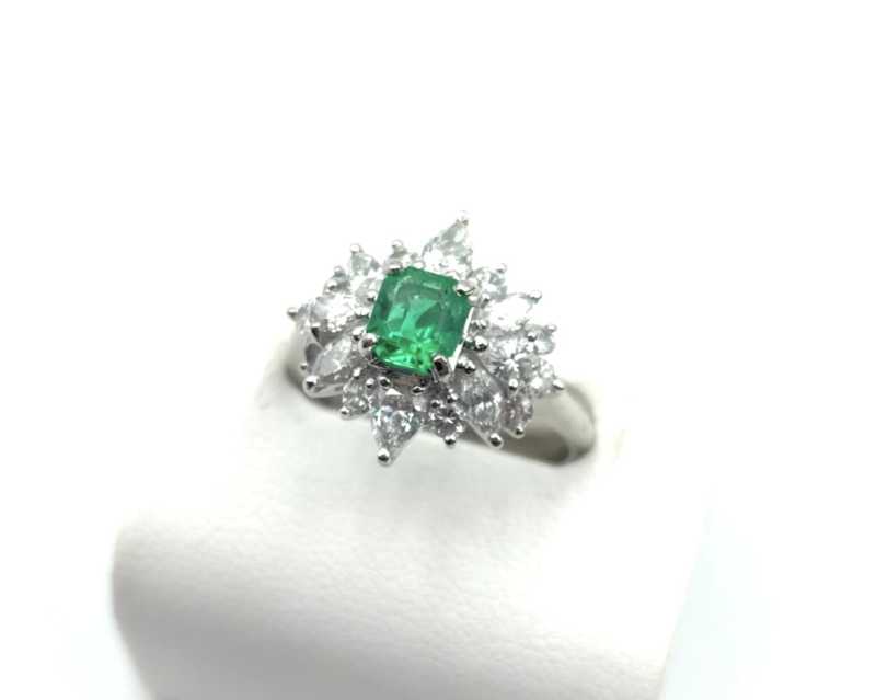 ジュエリー買取 エメラルド ダイヤモンド リング