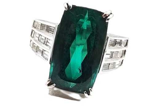 宝石買取 Pt900 トルマリン ダイヤモンド リング