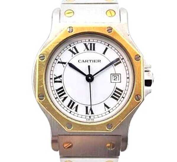 カルティエ買取　サントスオクタゴンLM　