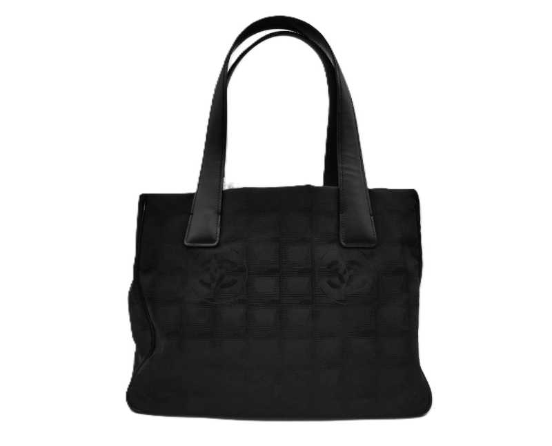 シャネル買取 ニュートラベルライン トートバッグ ブラック PM