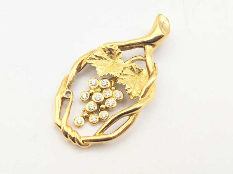 K18トップ　買取　ダイヤモンド