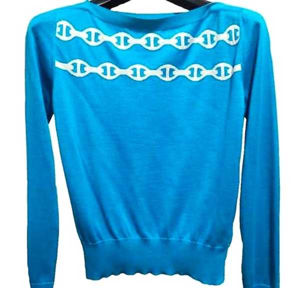 エルメス買取　長袖ニット　シェーヌダンクル