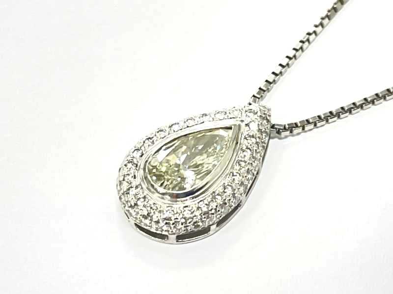 ダイヤモンド買取 ネックレス プラチナ ダイヤ2ct
