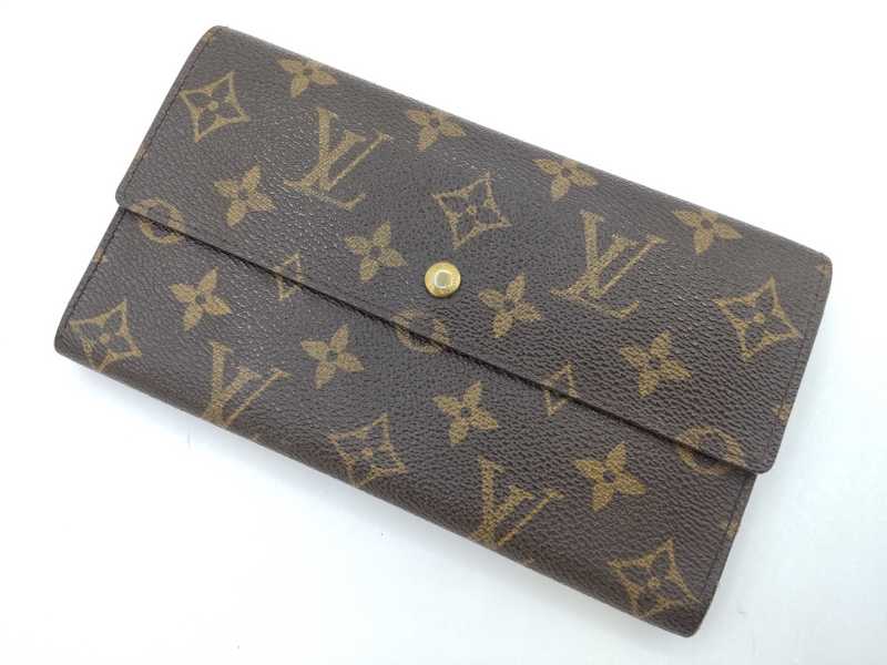 ルイヴィトン買取 ポルトフォイユトレゾールインターナショナル モノグラム M61215