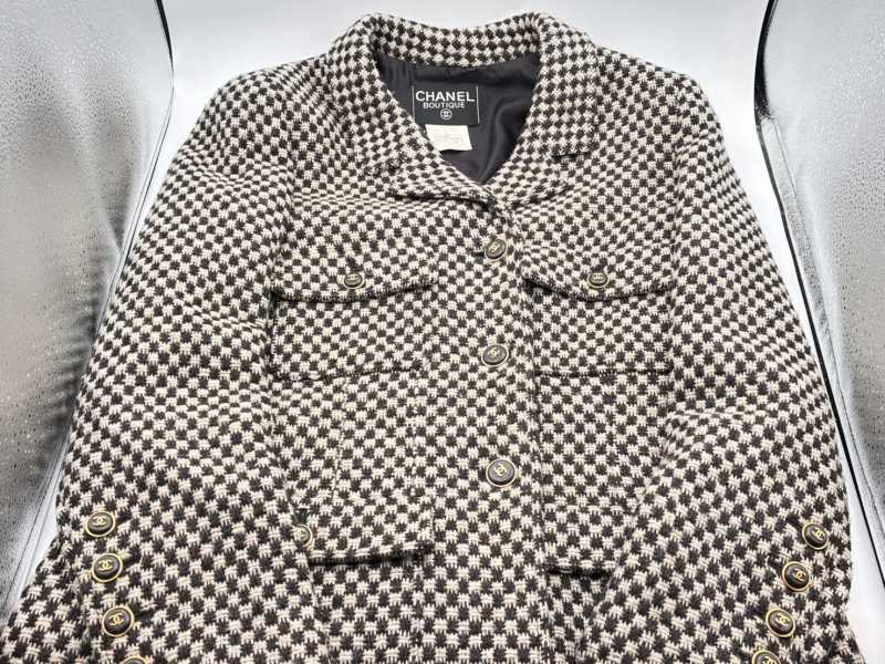 シャネル買取 チェスターコート 95A P05266V4274