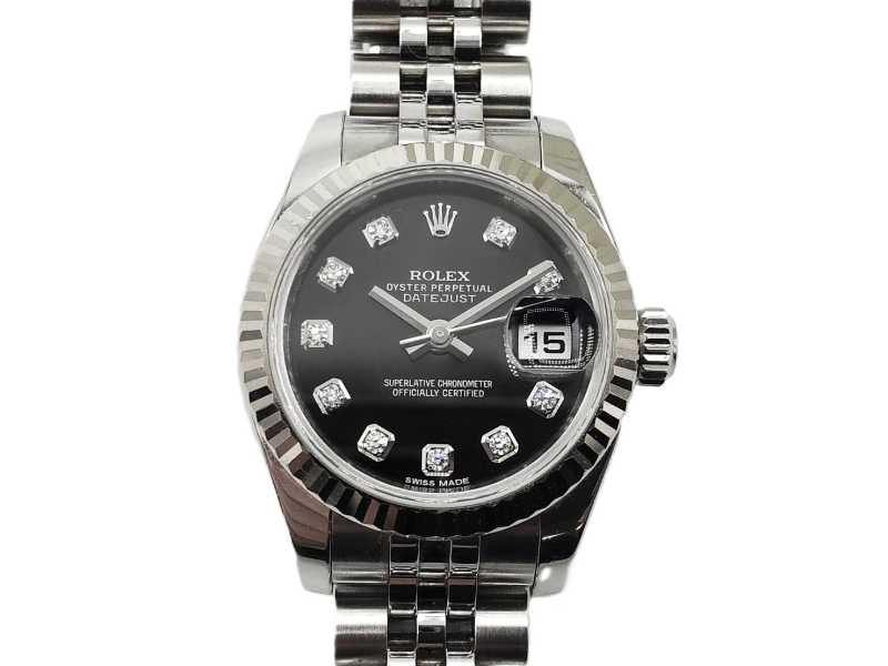 ロレックス買取 デイトジャスト 179174G BK