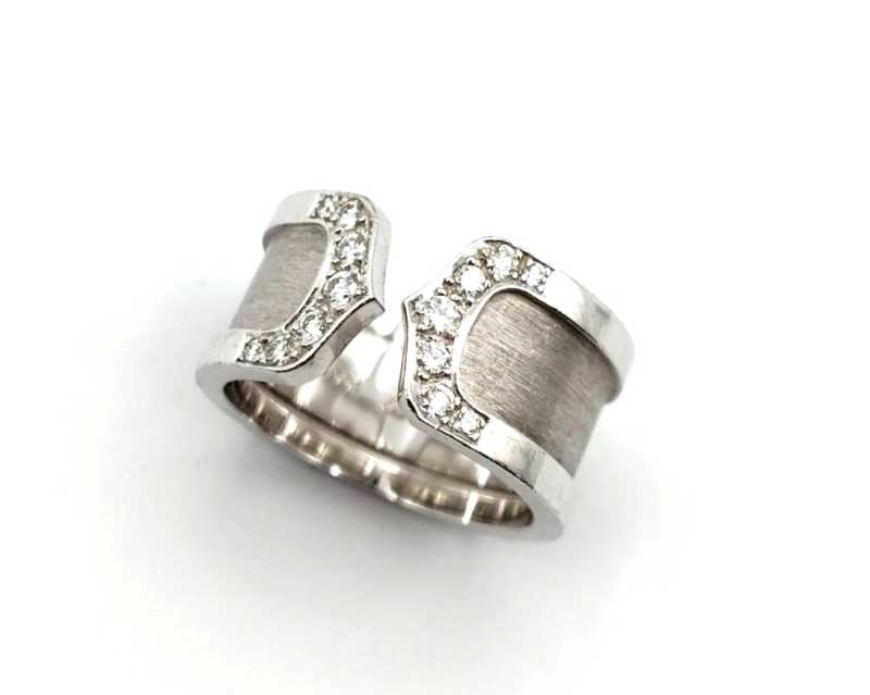 カルティエ買取 C2 ダイヤモンドリング