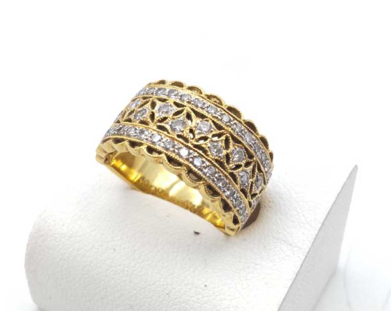 K18リング　買取　ダイヤモンド