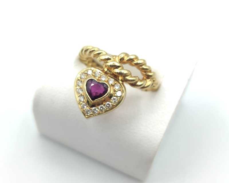 ジュエリー買取 ルビー ダイヤモンドリング