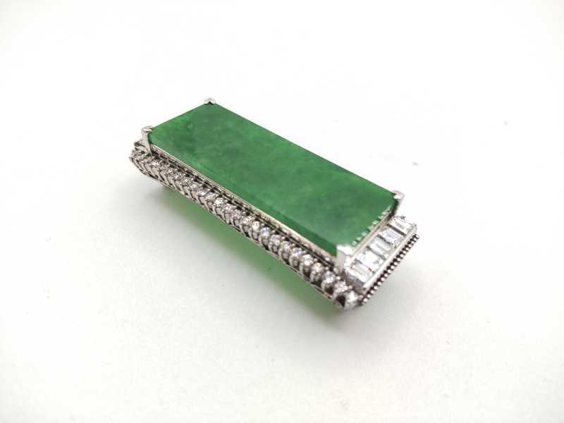 翡翠　買取　帯留め