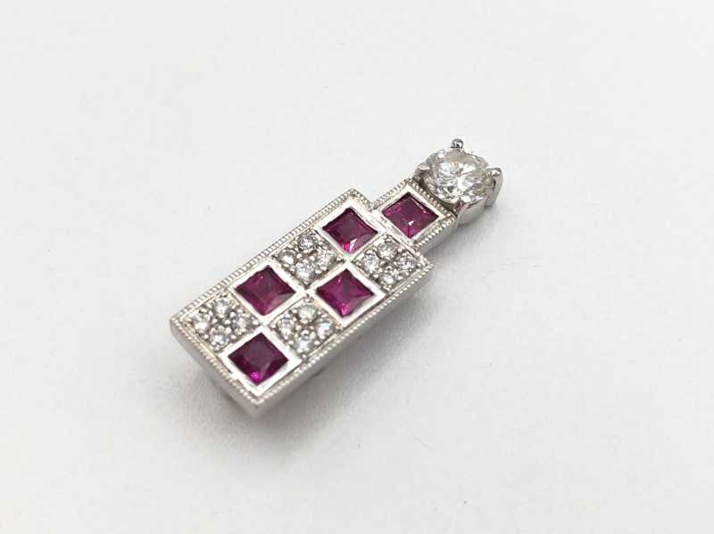 貴金属買取 ルビー ダイヤモンドペンダント