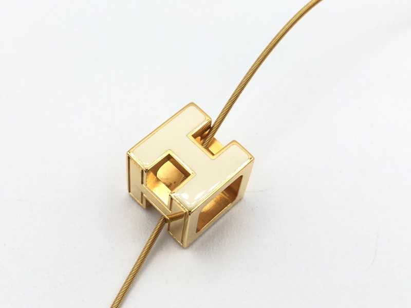 エルメス買取 Hキューブネックレス
