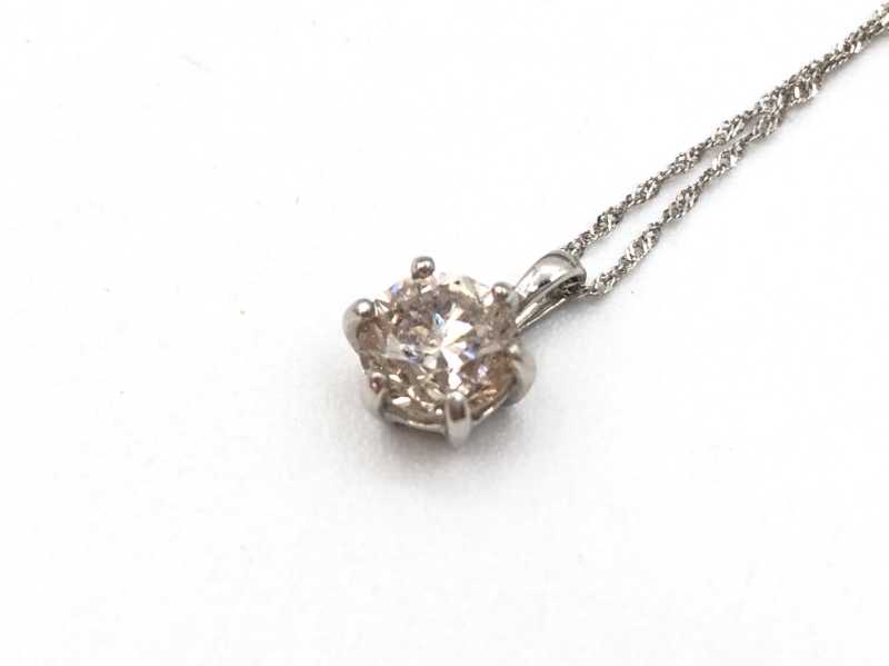 ダイヤモンド買取 プラチナネックレス