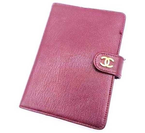 シャネル買取　手帳カバー　レザー