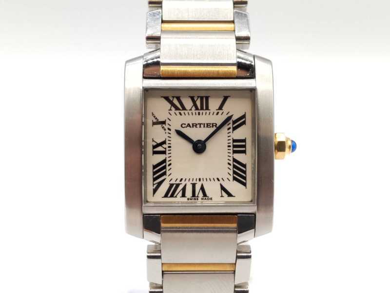 カルティエ買取 タンクフランセーズSM W51007Q4