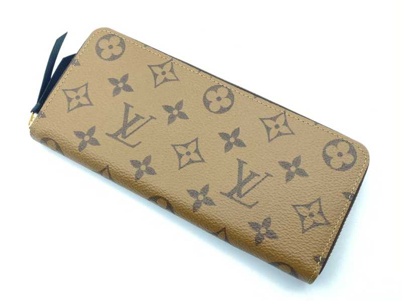 ルイヴィトン買取 ポルトフォイユ クレマンス モノグラム リバース M82336