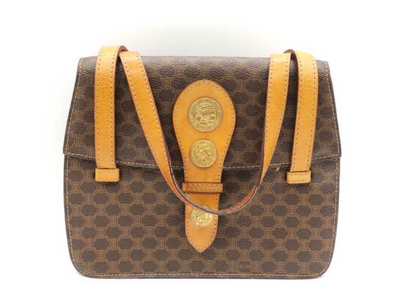 セリーヌ買取 ショルダーバッグ マカダム柄