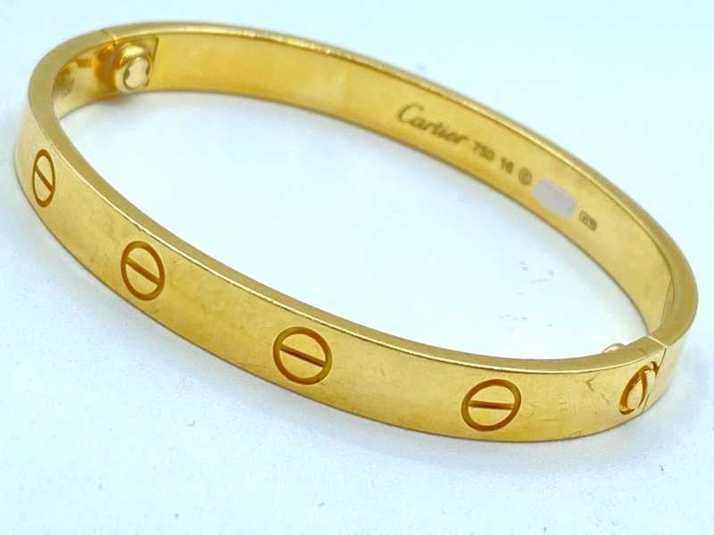 カルティエ買取 ラブブレス B6035500