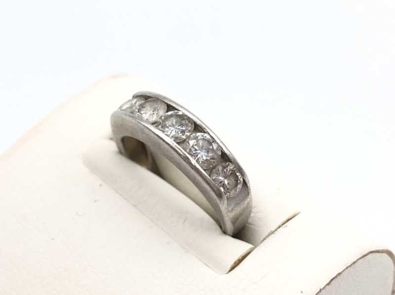 ダイヤモンド買取 一文字リング