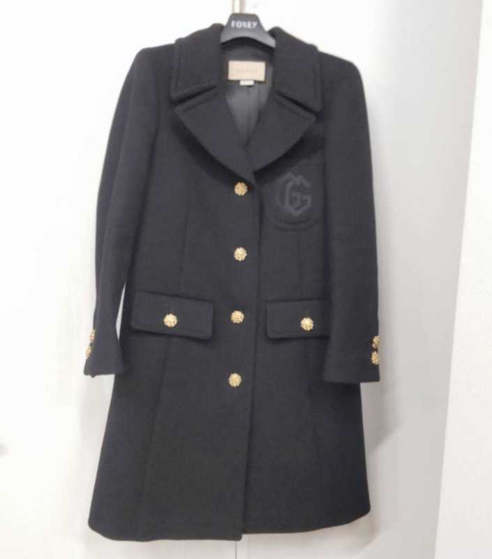 グッチ　買取　ダブルG エンブロイダリー コート
