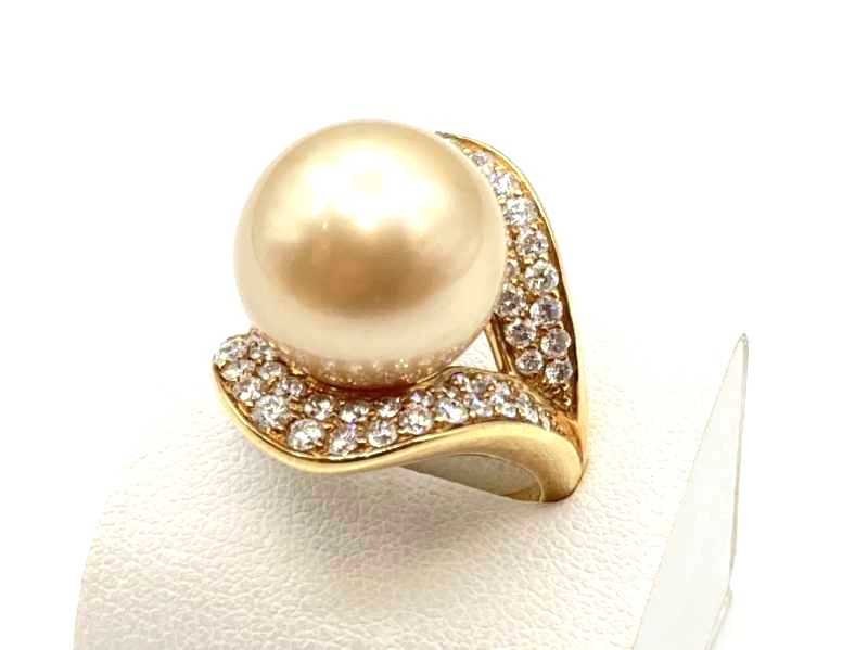 金買取 パールリング K18