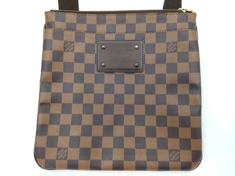 ルイヴィトン買取 ポシェットプラットブルックリン ダミエ N41100