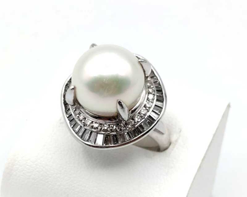 ジュエリー買取 パールダイヤモンドリング