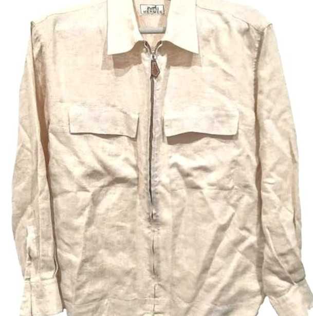 エルメス買取　長袖シャツ　リネン