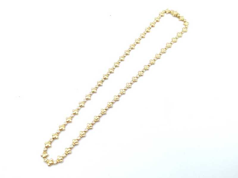 K18ネックレス　買取　ダイヤモンド